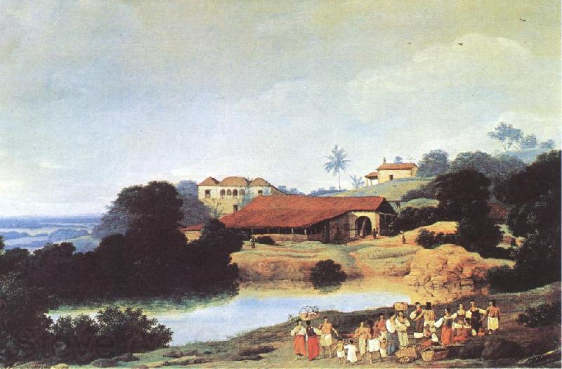POST, Frans Hacienda af France oil painting art